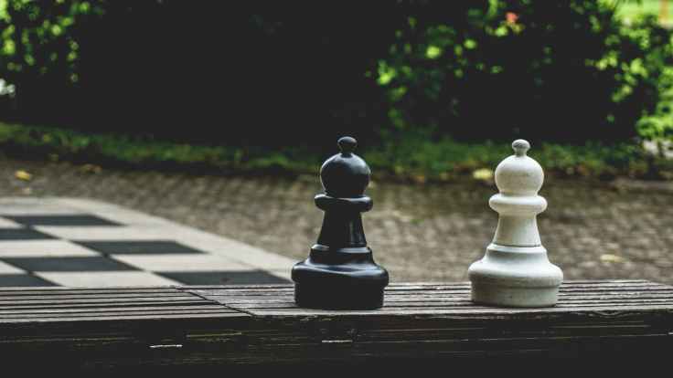 black and white blur board game challenge